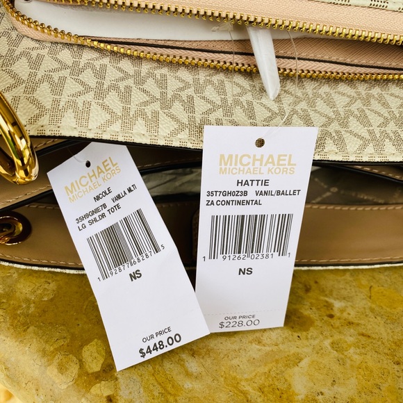 NWT Michael Kors Signature handbag&wallet ballet - Picture 6 of 12